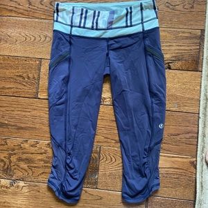 Lululemon Cropped Running Tights